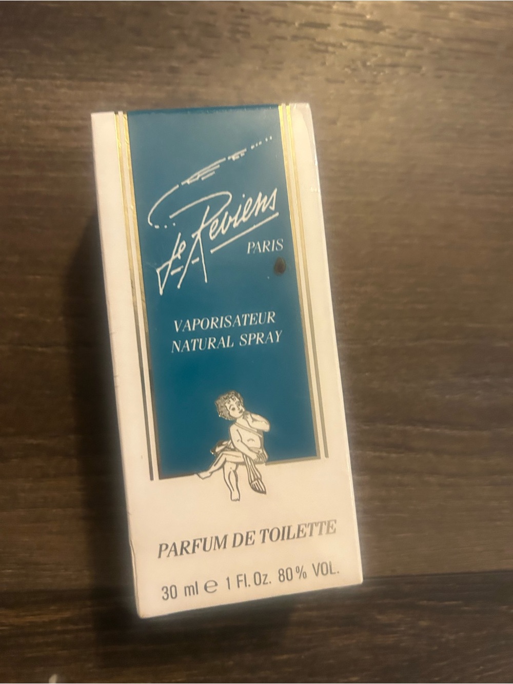 VTG Worth Paris Je Reviens Parfum de Toilette Spray 30ml 1 Fl Oz